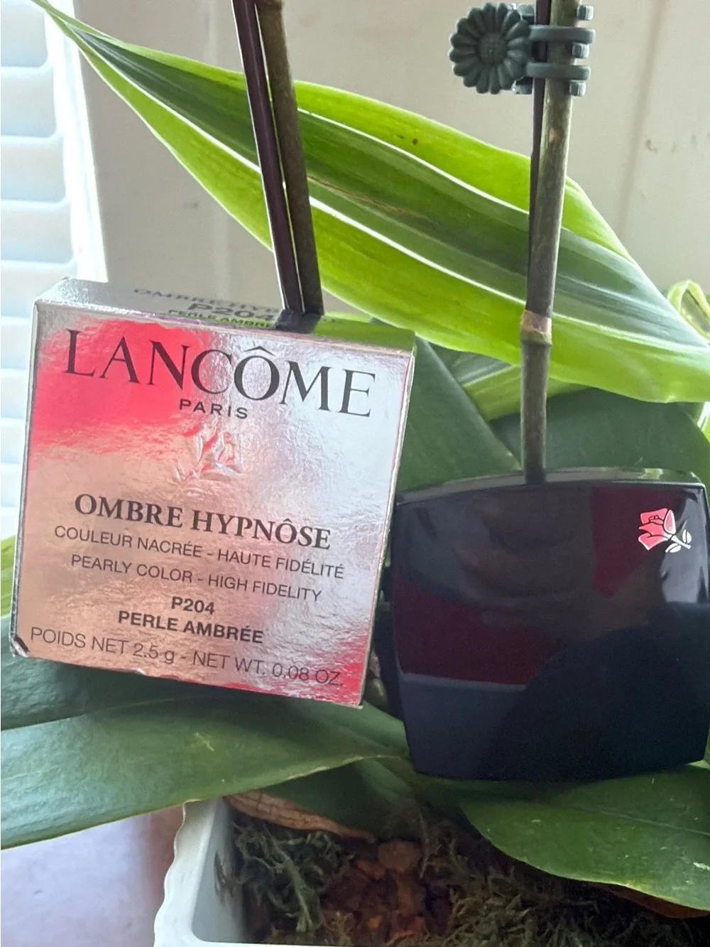Lancôme Ombre Hypnôse Single Eyeshadow P204 Perle Ambrée - Pearl Beige